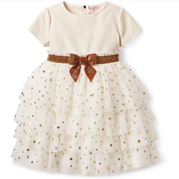 American Girl Golden Twinkle Dress - Picture 1 of 5